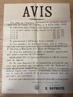 Garde civique - burgerwacht - affiche 1915 Charleroi, Verzenden, Overige soorten, Foto of Poster