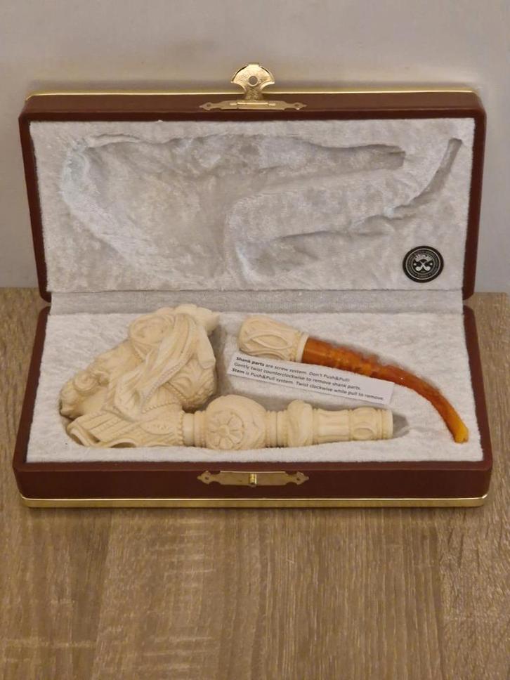 Meerschuim  / meerschaum pijp. Niet gebruikt!, Verzamelen, Rookartikelen, Aanstekers en Luciferdoosjes, Nieuw, (Water)pijp, Ophalen of Verzenden