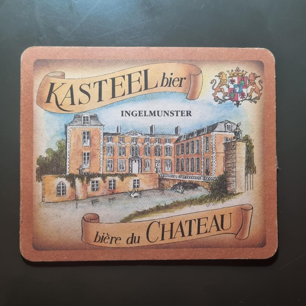 Sous Bock Kasteel bier (modèle 4), Collections, Enlèvement ou Envoi, Utilisé, Sous-bock, Autres marques