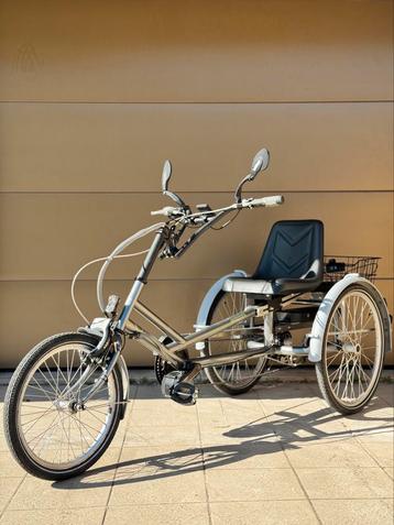 TRI-BIKE Driewiel Fiets ligfiets elektrisch driewieler fiets beschikbaar voor biedingen