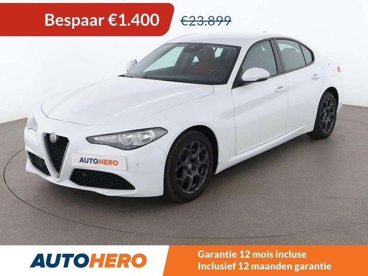 Alfa Romeo Giulia 2.0 Turbo Super (bj 2018, automaat), Auto's, Alfa Romeo, Te koop, Giulia, ABS, Achteruitrijcamera, Airbags, Airconditioning
