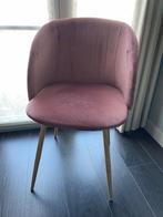 stoel fluweel, Huis en Inrichting, Stoelen, Ophalen of Verzenden, Zo goed als nieuw, Eén