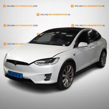 Personenauto Tesla, Model X 90D, wit bouwjaar 2017 beschikbaar voor biedingen