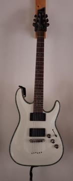 Schecter Hellraiser C1 White, Muziek en Instrumenten, Snaarinstrumenten | Gitaren | Elektrisch, Ophalen, Gebruikt, Solid body