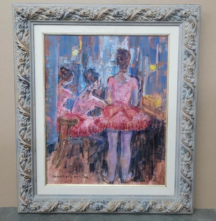 Marguerite ANTOINE,  ballerina's, Antiquités & Art, Art | Peinture | Classique, Enlèvement ou Envoi