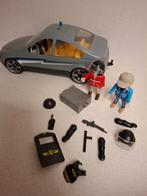 Playmobil: Anonieme wagen en 2 agenten, Enlèvement, Utilisé, Playmobil en vrac