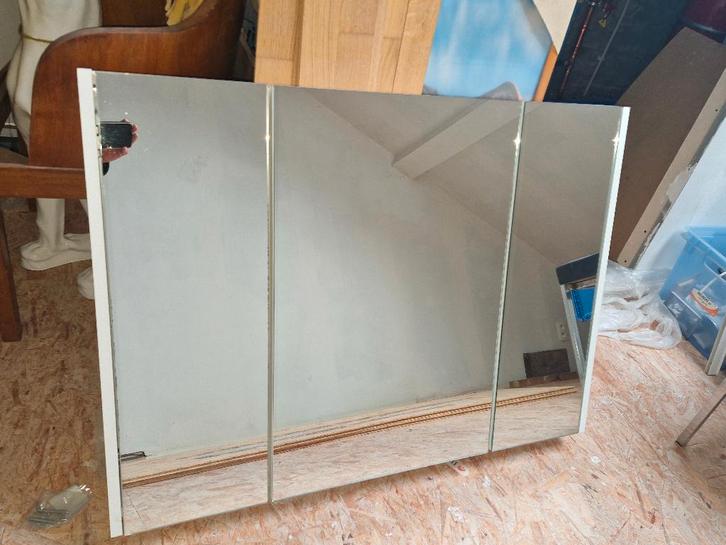Badkamer spiegelkast, Maison & Meubles, Salle de bain | Meubles de Salle de bain, Utilisé, Armoire à miroir, Moins de 100 cm, 100 à 150 cm