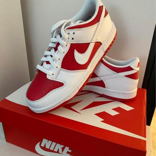 Nike Dunk Low University Red/White, Vêtements | Femmes, Chaussures, Neuf, Sneakers et Baskets, Blanc, Enlèvement ou Envoi