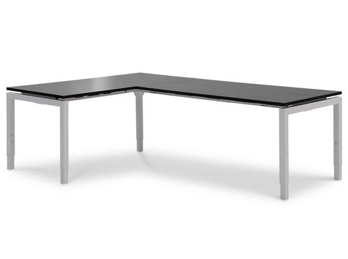Hoekbureau pro-line (albeka) 240 x 160 cm, Huis en Inrichting, Bureaus, Zo goed als nieuw, Bureau, In hoogte verstelbaar, Ophalen