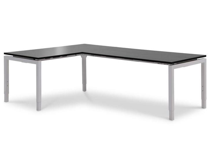 Hoekbureau pro-line (albeka) 240 x 160 cm, Huis en Inrichting, Bureaus, Zo goed als nieuw, Bureau, In hoogte verstelbaar, Ophalen