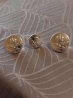 3 Militaire knopen / Luchtmacht / lichting 1983, Verzamelen, Ophalen of Verzenden, Luchtmacht, Overige typen