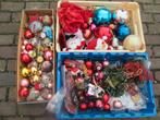 Mooie partij van allerlei Kerstbollen en kerstversiering, Diversen, Kerst, Ophalen of Verzenden, Zo goed als nieuw