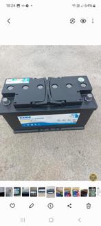 Gel batterij 12v 80Ah 900wh 2 stuks voor mobilhome, Enlèvement