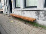 Massief Houten bank, 2m65, Tuin en Terras, Tuinbanken, Ophalen, Hout