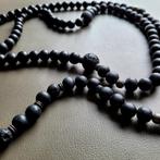 Sarah Pacini lange ketting, Handtassen en Accessoires, Ophalen of Verzenden, Zo goed als nieuw, Zwart, Overige materialen