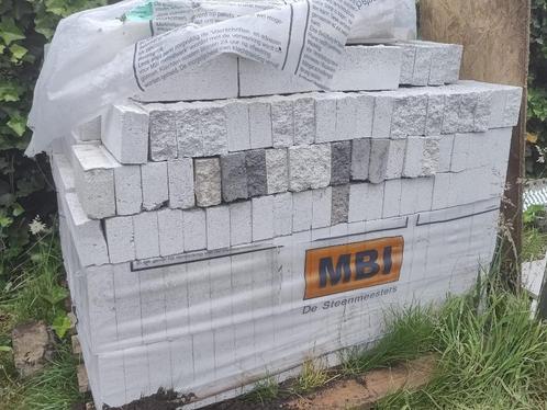 MBI ROX SPLITSTEEN enkelzijdig schoon Noors wit 210x100x52mm, Doe-het-zelf en Bouw, Metselstenen, Nieuw, Overige typen, Ophalen