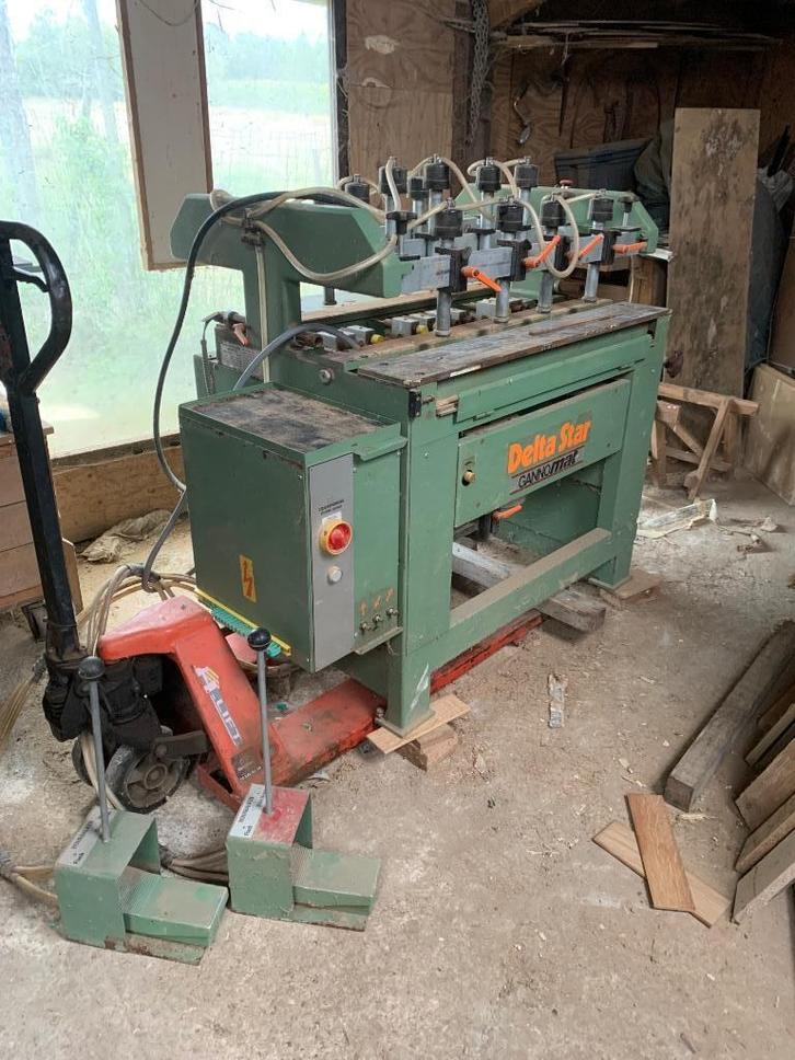 Rijboring drevel machine, Zakelijke goederen, Machines en Bouw | Houtbewerking, Ophalen