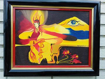 modern speciaal schilderij beschikbaar voor biedingen