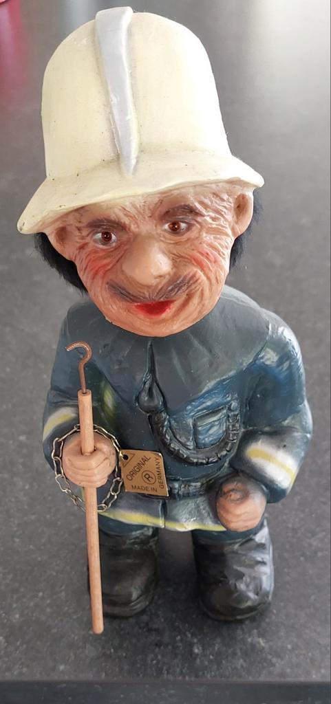 Vintage Heico Bobble head brandweerman, Verzamelen, Poppetjes en Figuurtjes, Zo goed als nieuw, Ophalen