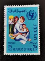 Irak 1968 - UNICEF - moeder met kinderen, Postzegels en Munten, Ophalen of Verzenden, Gestempeld, Midden-Oosten