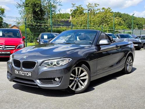 BMW 218 ️DIESEL 136CV CABRIOLET BOITE AUTOMATIQUE, Auto's, BMW, Bedrijf, Te koop, 2 Reeks, Airconditioning, Bluetooth, Isofix