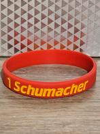 Michael Schumacher Ferrari armband, Handtassen en Accessoires, Armbanden, Ophalen of Verzenden, Nieuw, Geel, Kunststof of Plastic