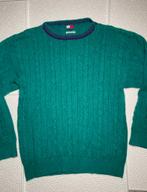 Pull Tommy Hilfiger taille M, Comme neuf, Vert, Taille 38/40 (M), Tommy hilfiger