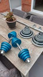 Complete Halterset 100kg, Sport en Fitness, Fitnessmaterialen, Ophalen, Gebruikt, Halterset