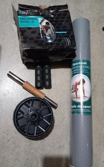 Kaytan XL buikwiel + 1 sportmat  beschikbaar voor biedingen