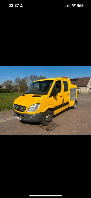 TAKELWAGEN MET VORKRIJBEWIJS B MERCEDES SPRINTER 516D beschikbaar voor biedingen