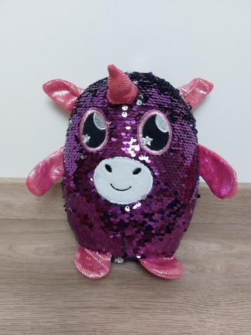 Glimmende unicorn knuffel beschikbaar voor biedingen