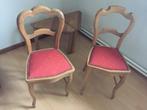 2 chaises Louis Philippe, Twee, Gebruikt, Hout, Louis Philippe