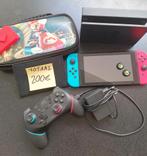 Nintendo switch met toebehoren, Games en Spelcomputers, Ophalen, Gebruikt