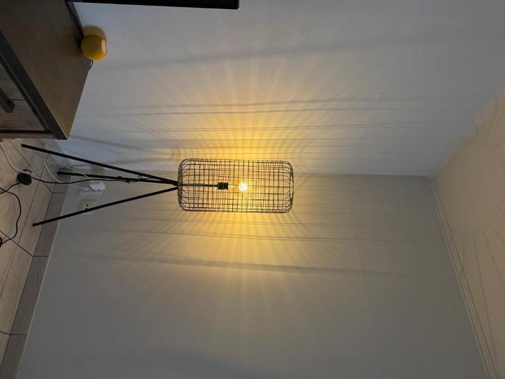 Industriële design lamp, Huis en Inrichting, Lampen | Hanglampen, Nieuw, 75 cm of meer, Metaal, Ophalen