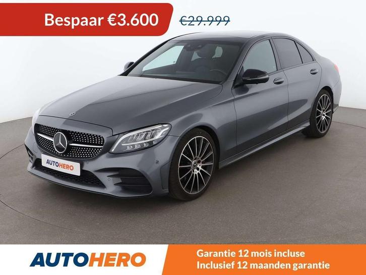 Mercedes-Benz C-Klasse 300 C 300 AMG Line (bj 2019), Auto's, Mercedes-Benz, Te koop, C-Klasse, 360° camera, ABS, Achteruitrijcamera