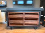 OFYR Mise en place tafel black 135 PRO Donker grijs keramiek, Tuin en Terras, Ophalen, Zo goed als nieuw