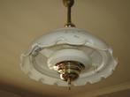 Lustre  In hoogte verstelbare kroonluchter, Ophalen of Verzenden, Zo goed als nieuw, Glas