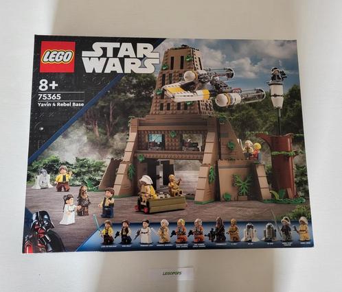 Lego - 75365 - Rebellenbasis op Yavin 4 - NIEUW - SEALED, Verzamelen, Star Wars, Nieuw, Ophalen of Verzenden