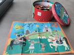 Puzzel Scratch Ridders, Ophalen, Meer dan 50 stukjes, Zo goed als nieuw, 4 tot 6 jaar