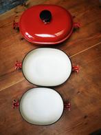 Le creuset Enzo Mari pannenset, Huis en Inrichting, Keuken | Potten en Pannen, Ophalen of Verzenden, Pannenset