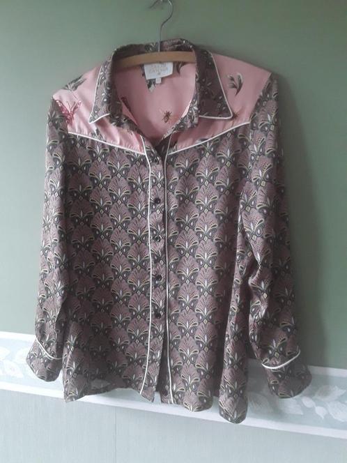 Prachtige retro blouse 'Dream Catcher' maat M, Kleding | Dames, Blouses en Tunieken, Zo goed als nieuw, Maat 38/40 (M), Overige kleuren