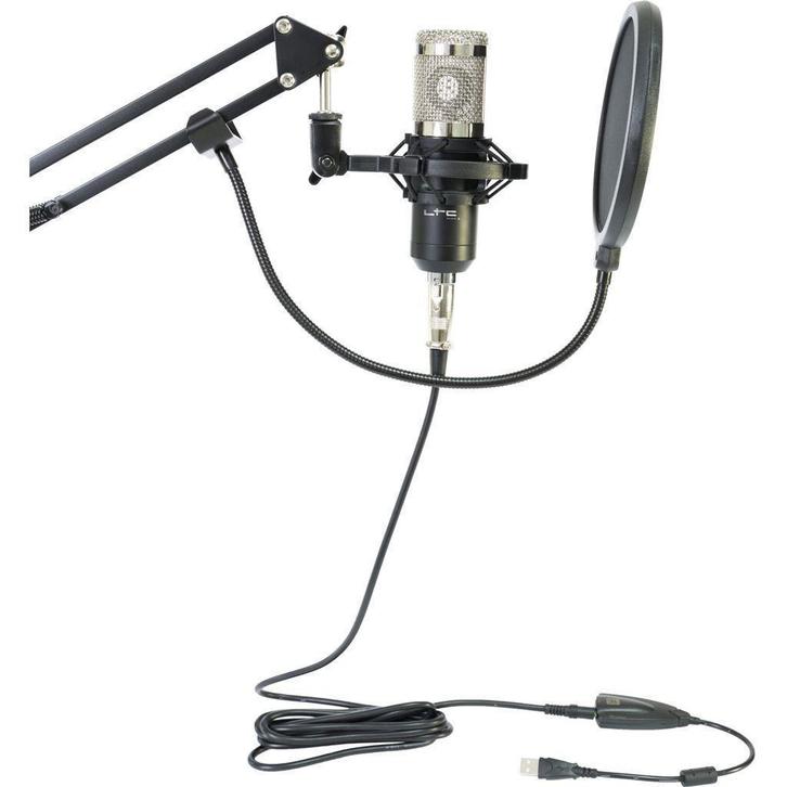 Usb Condensator microfoon set Opname.Steaming. Podcast, Muziek en Instrumenten, Microfoons, Nieuw, Overige typen, Ophalen of Verzenden