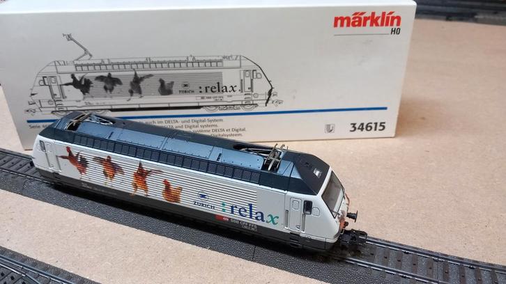 Marklin 34615, Hobby en Vrije tijd, Modeltreinen | H0, Gebruikt, Locomotief, Wisselstroom, NS, Ophalen of Verzenden