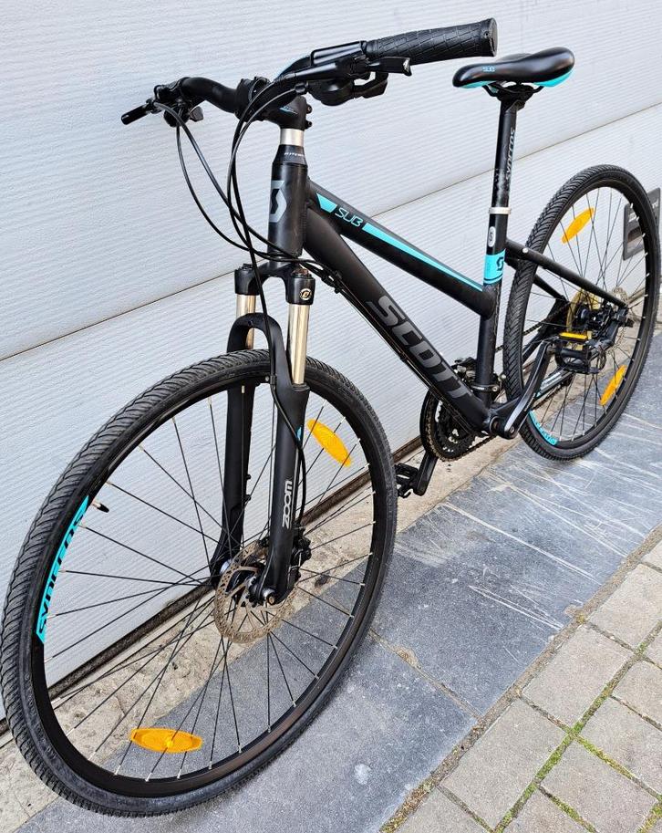 Gravelbike Scott sub cross28"comme neuf prix430€0489813734, Fietsen en Brommers, Fietsen | Meisjes, Zo goed als nieuw, Handrem