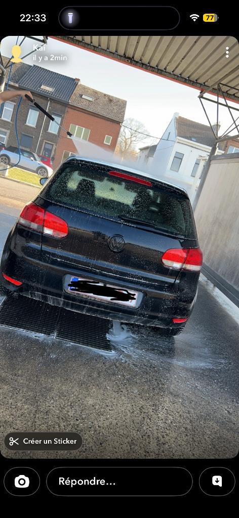 Golf6. 1400 essence 2009, Auto's, Volkswagen, Particulier, Golf, Benzine, Euro 5, Break, 5 deurs, Handgeschakeld, Zwart, Grijs