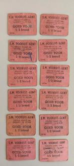 Rantsoeneringskaartjes Vooruit 1956, Ophalen of Verzenden
