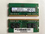 2x DDR4 RAM 8GB, DDR4, 8 GB, Zo goed als nieuw, Laptop
