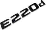 Badge Mercedes E220d | Noir brillant | Car Styling 🎯