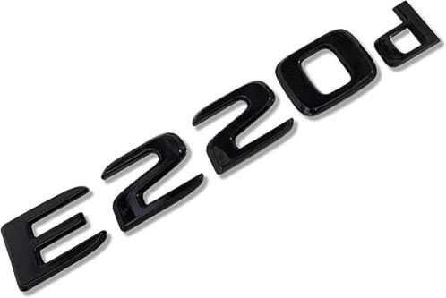 Mercedes E220d Badge | Zwart Glanzend | Auto Styling 🎯, Auto diversen, Tuning en Styling, Verzenden
