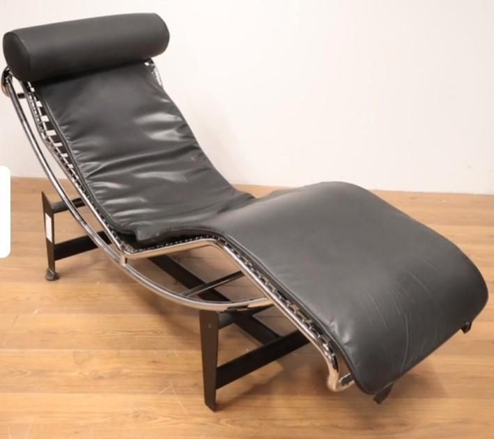 Le Corbusier LC4 loungestoel. Echt, geen kopie, Huis en Inrichting, Fauteuils, Leer, Ophalen of Verzenden